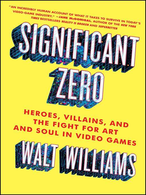 Title details for Significant Zero by Walt Williams - Wait list
